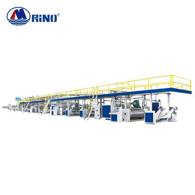 3 5 7 Ply Carton Production Line 100m/Min 100kw 5 Ply Automatic Corrugation Plant