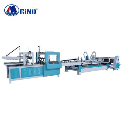 2400×1100mm Corrugated Box Folder Gluer Machine 12kw CE Approval