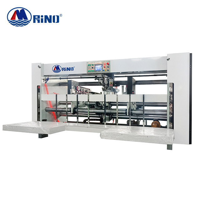 Large Size Corrugated Box Stitching Machine Double Pieces 600 Nail/Min