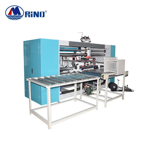 Cardboard Automatic Stitcher Machine Four Servo Drive PLC Control System